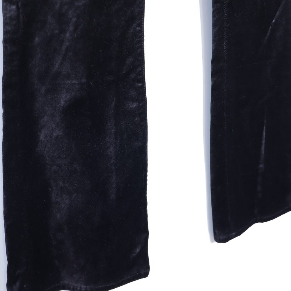 CITIZENS OF HUMANITY Lilah Velvet Pants Black Bootcut High Rise Women's 24 - Picture 4 of 11